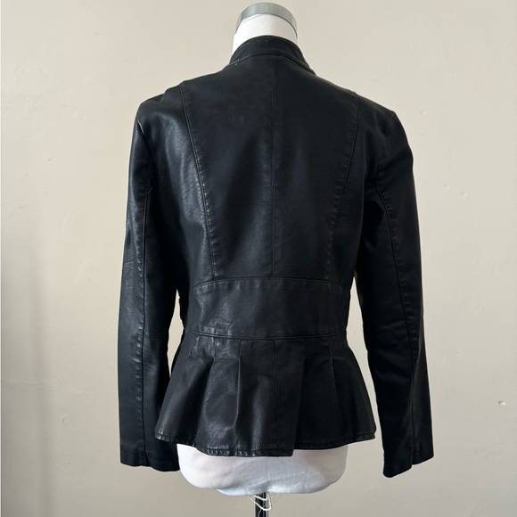 Faux leather jacket - Picture 2 of 9